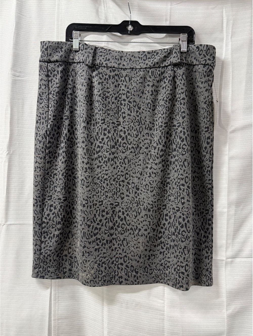 George Women's Leopard Spot Pattern Skirt Size 18